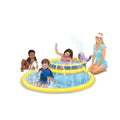 Round Splash Pool with Whale Sprinkler and Spray Mat M154286
