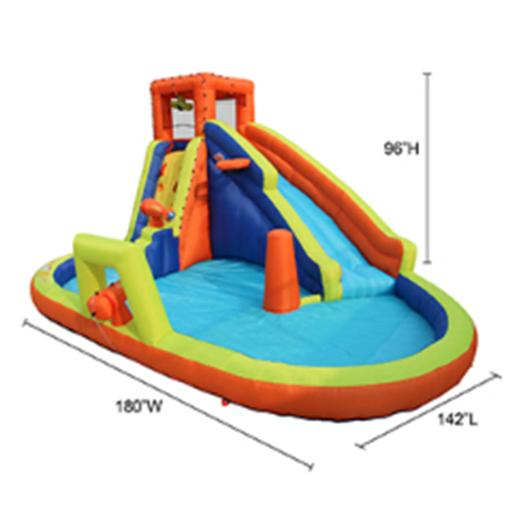 Inflatable Battle Blast Adventure Park with Motor and Battle Bop Combo D841780