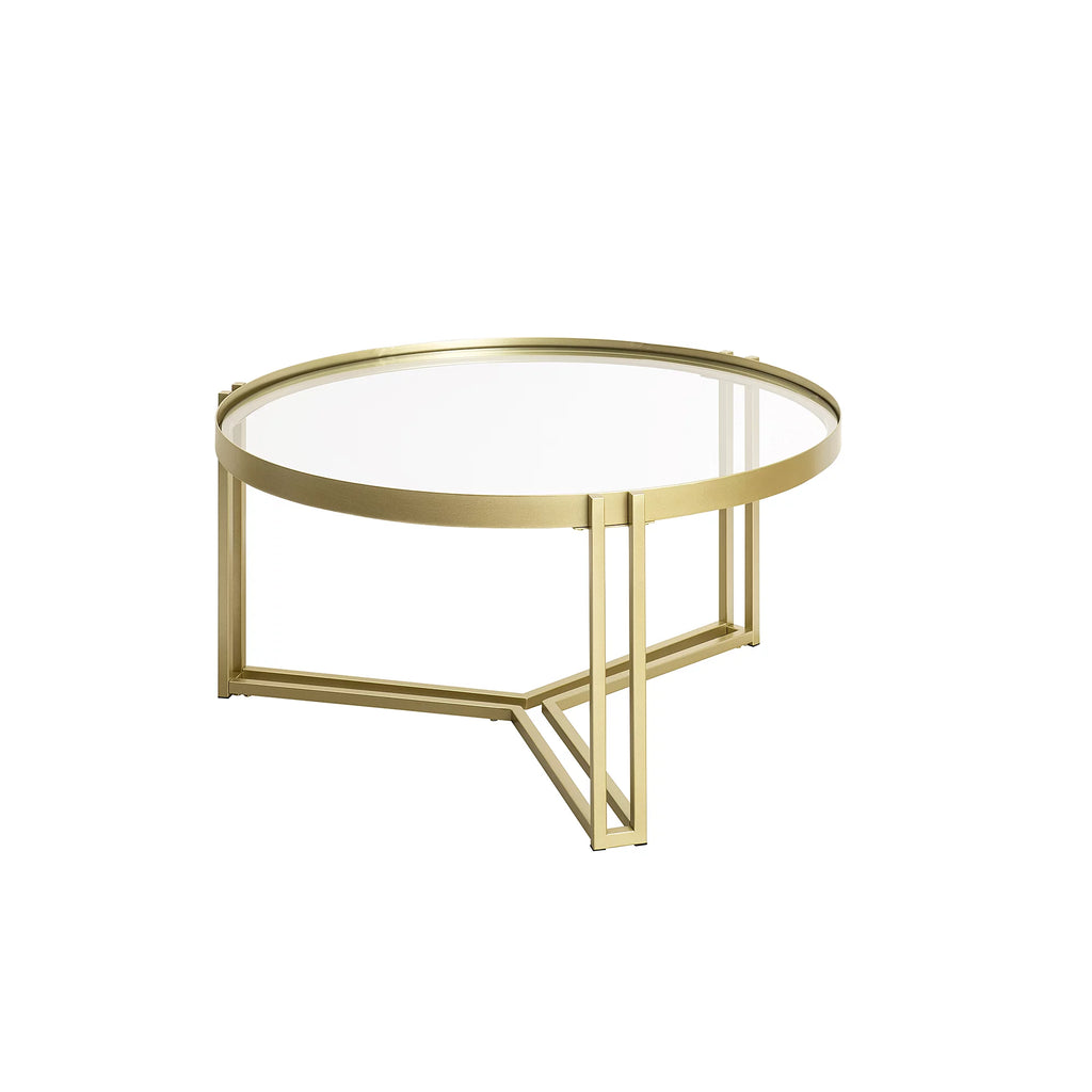 Round Glass Coffee Table I5463