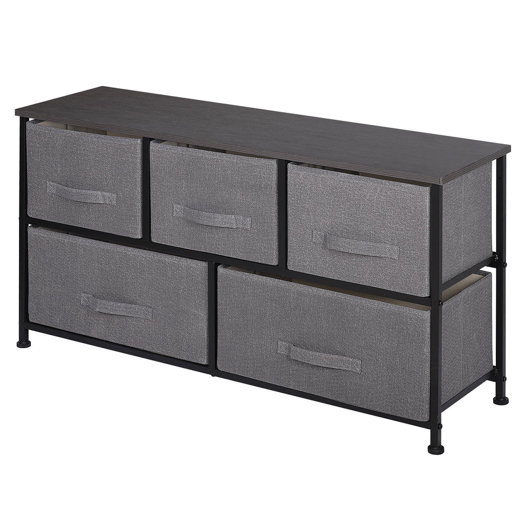 5 Drawers Fabric Dresser Storage Tower Z395