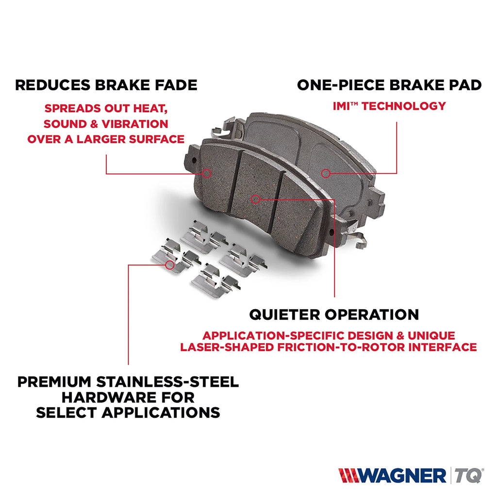 Ceramic Disc Brake Pad Set B62891