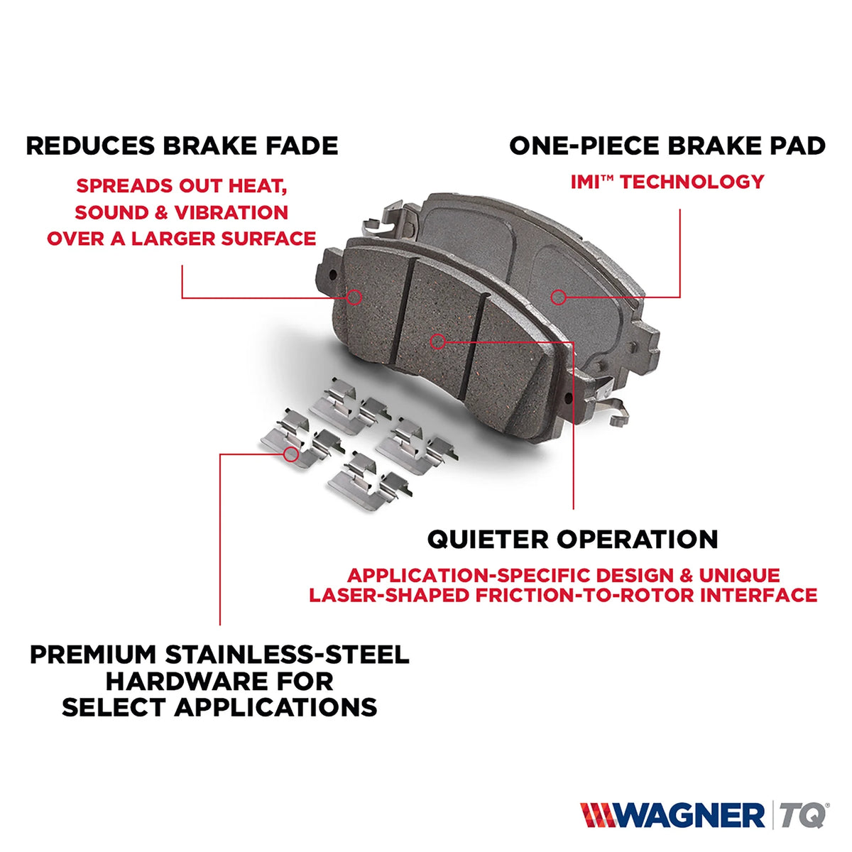 Ceramic Disc Brake Pad Set B62891