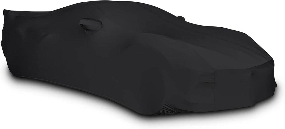 Dark Red C8 Corvette Stingray Stretch Satin Indoor Car Cover S522289