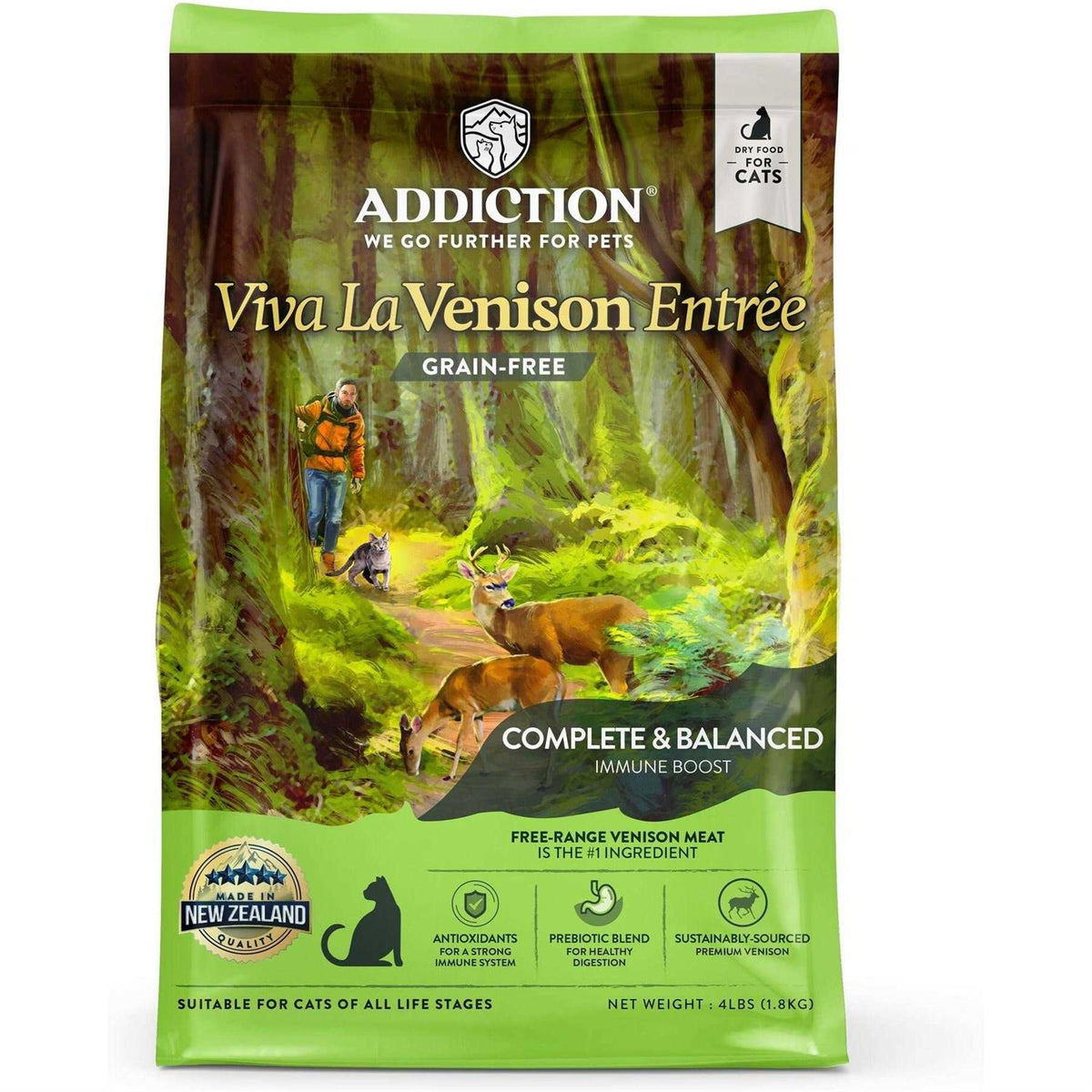 Venison Dry Cat Food E237136