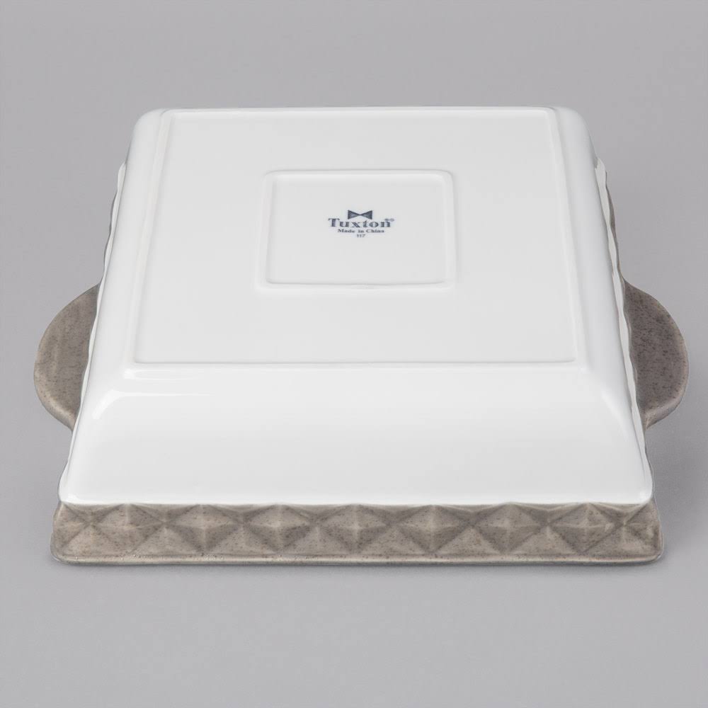 Black Truffle Band Square China Casserole Dish A94106