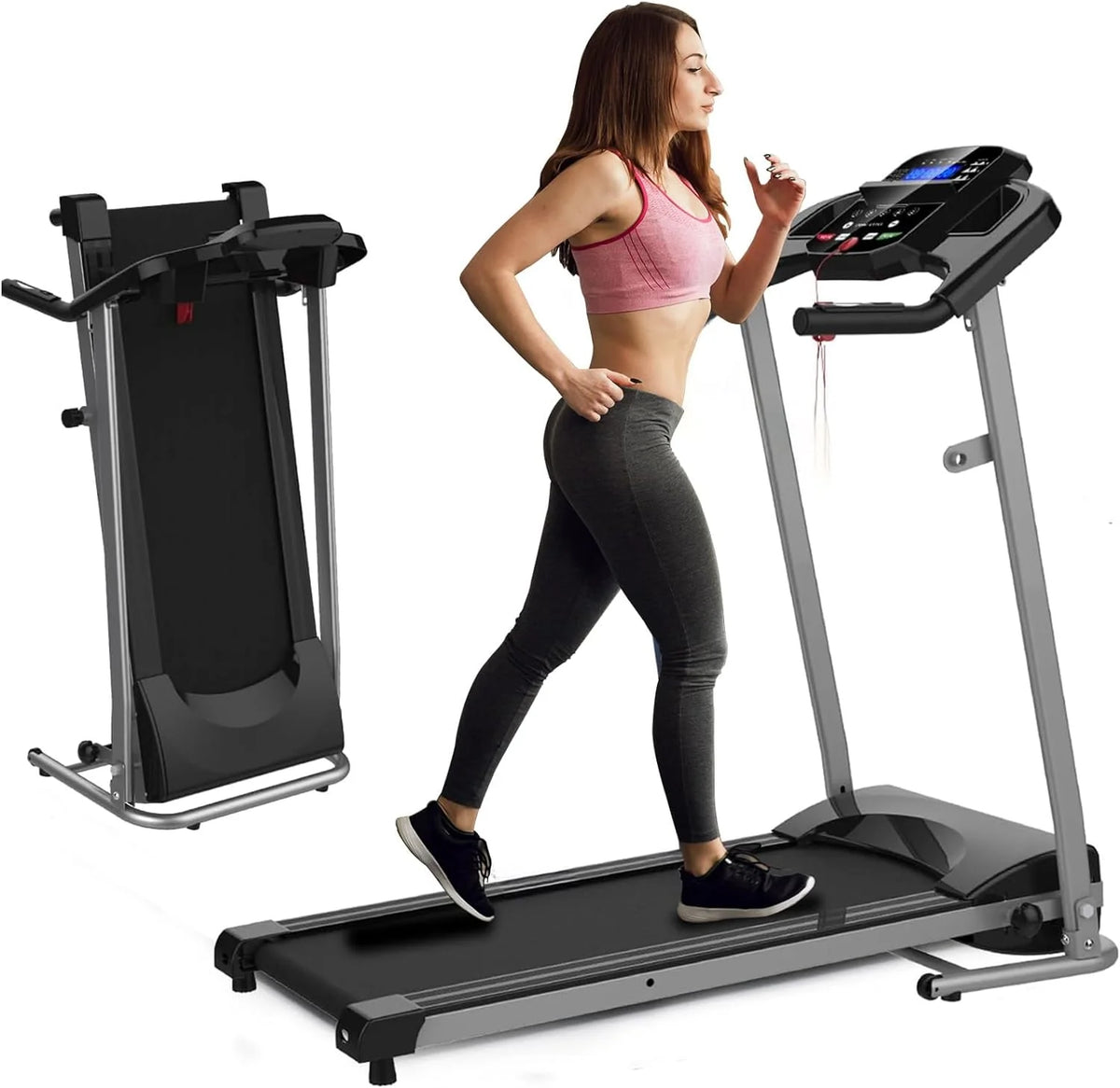Folding Electric Treadmill P763