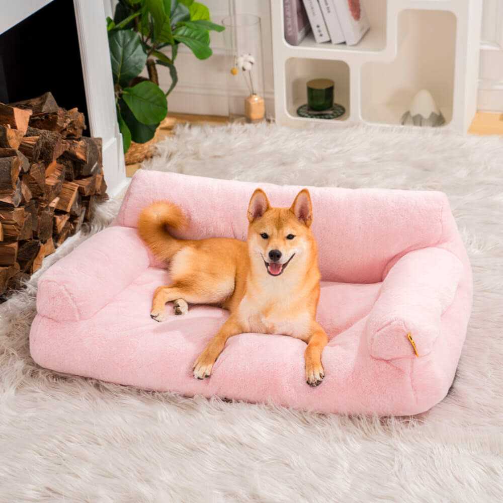 Plaid Dog & Cat Couch Bed N81238