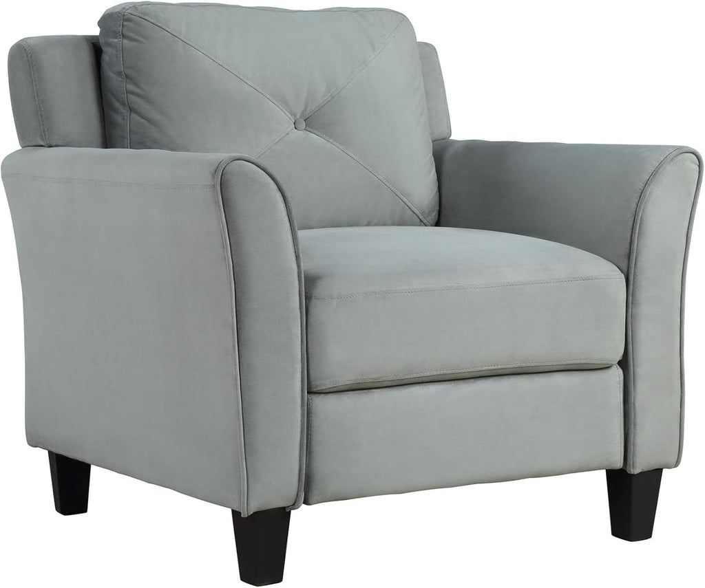 Gray 3 Piece Sofa Loveseat Chair Set C88448