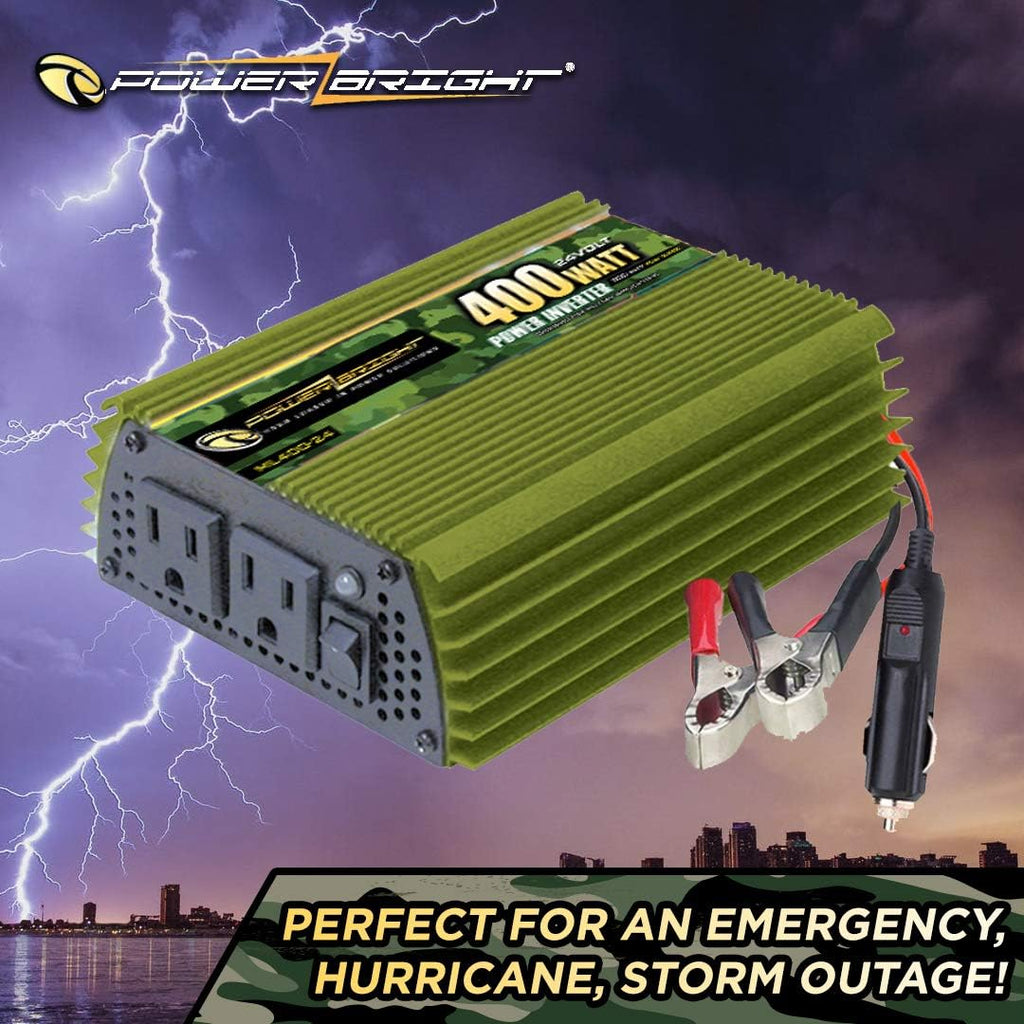 2300 Watt 24V Power Inverter with Dual 110V AC Outlets E81123