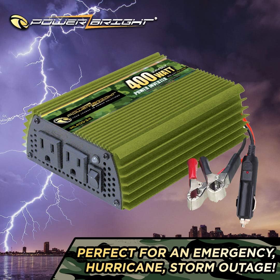 2300 Watt 24V Power Inverter with Dual 110V AC Outlets E81123