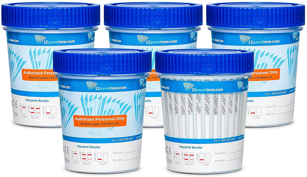 12 Panel Multi-Drug Urine Test Cup with PCP Detection 10 Pack M65312