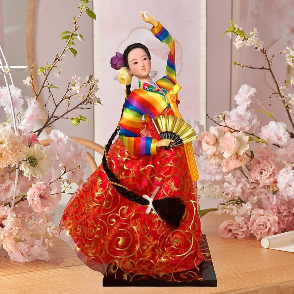 27 cm Asian Vintage Doll Y967
