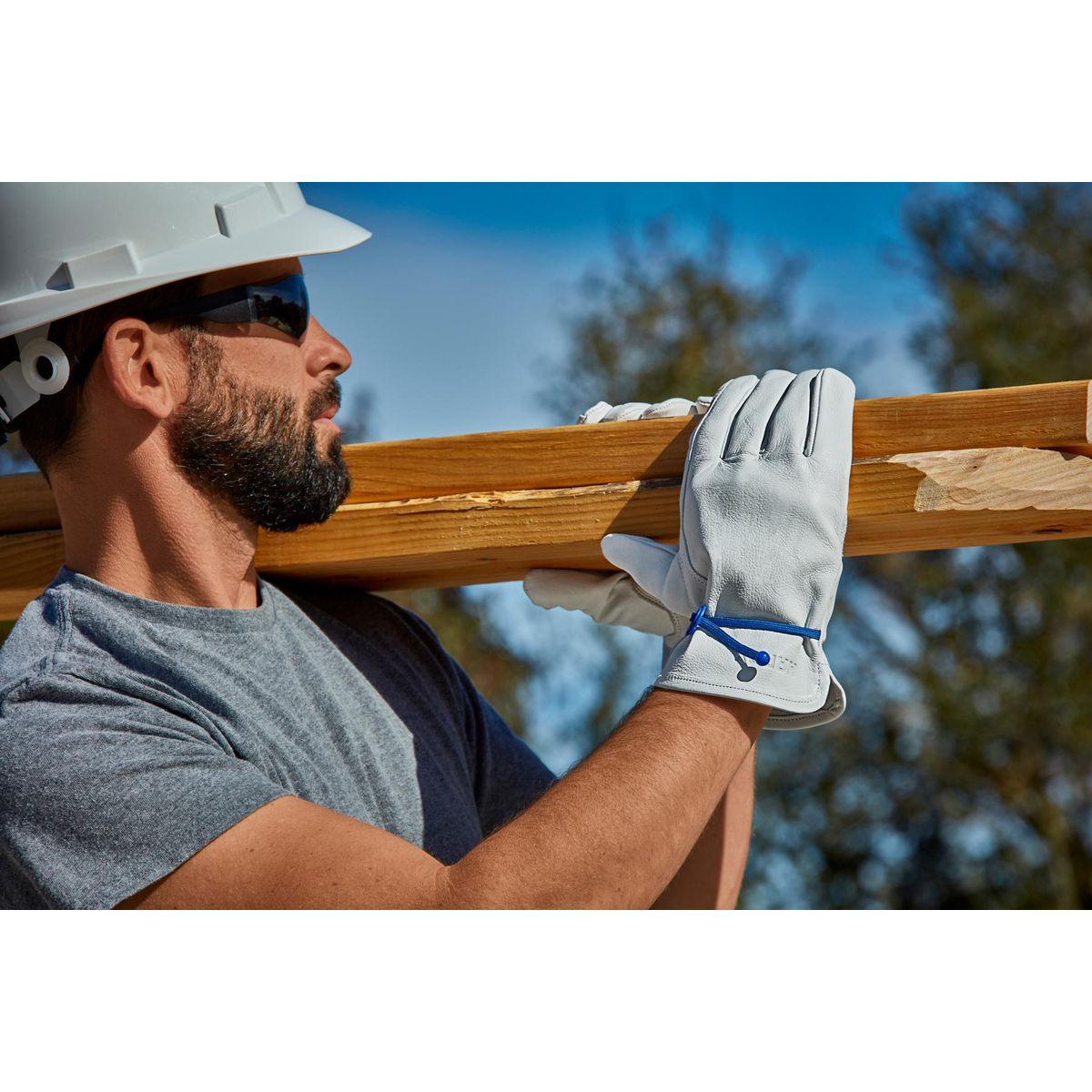 Cowhide Adjustable Wrist Gloves X-Large L539