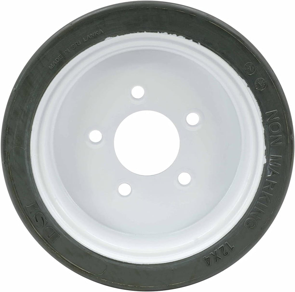 Scissor Lift Tires 12 x 4 Non-Marking Wheel Assembly Z84721
