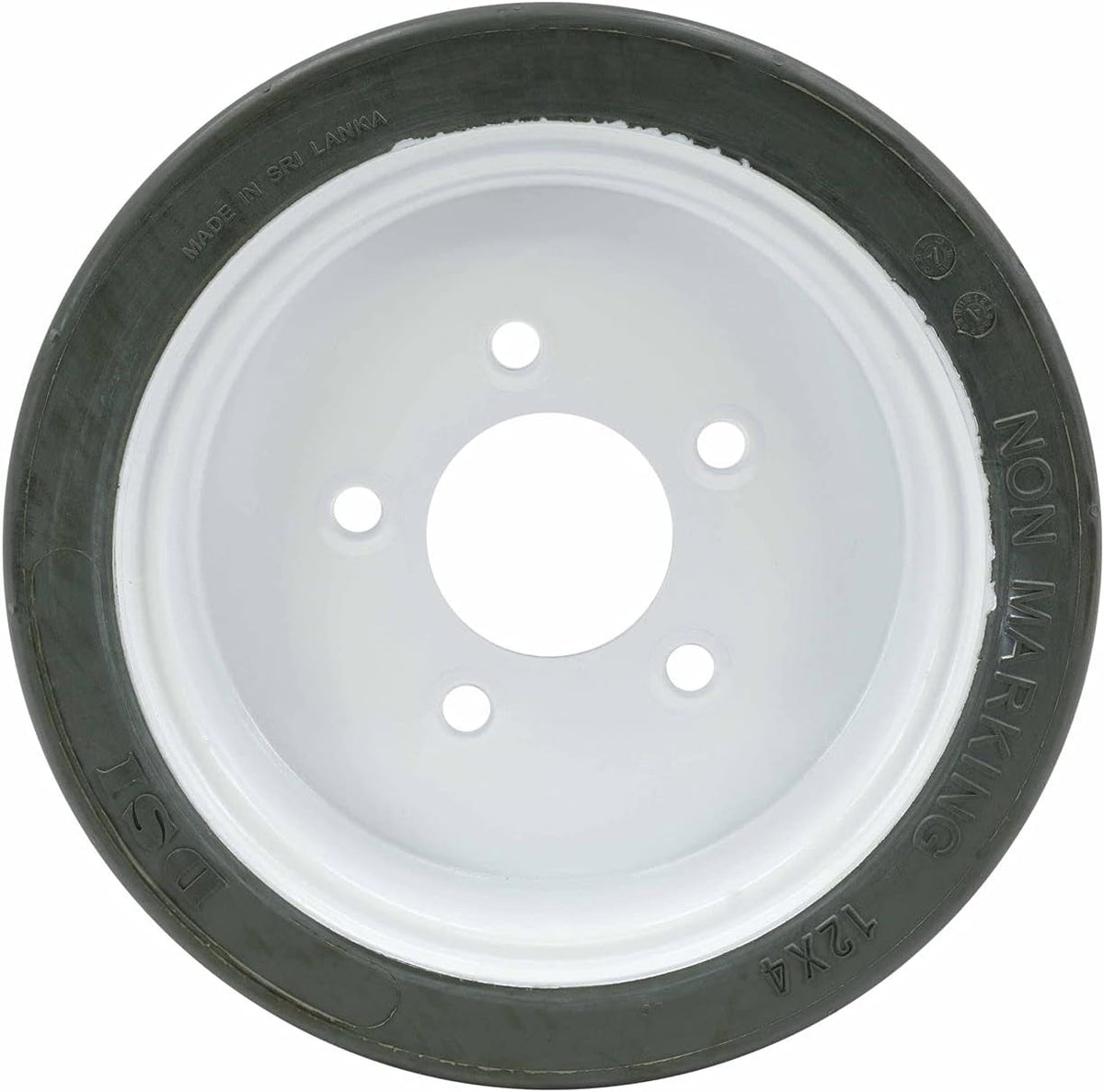 Scissor Lift Tires 12 x 4 Non-Marking Wheel Assembly Z84721