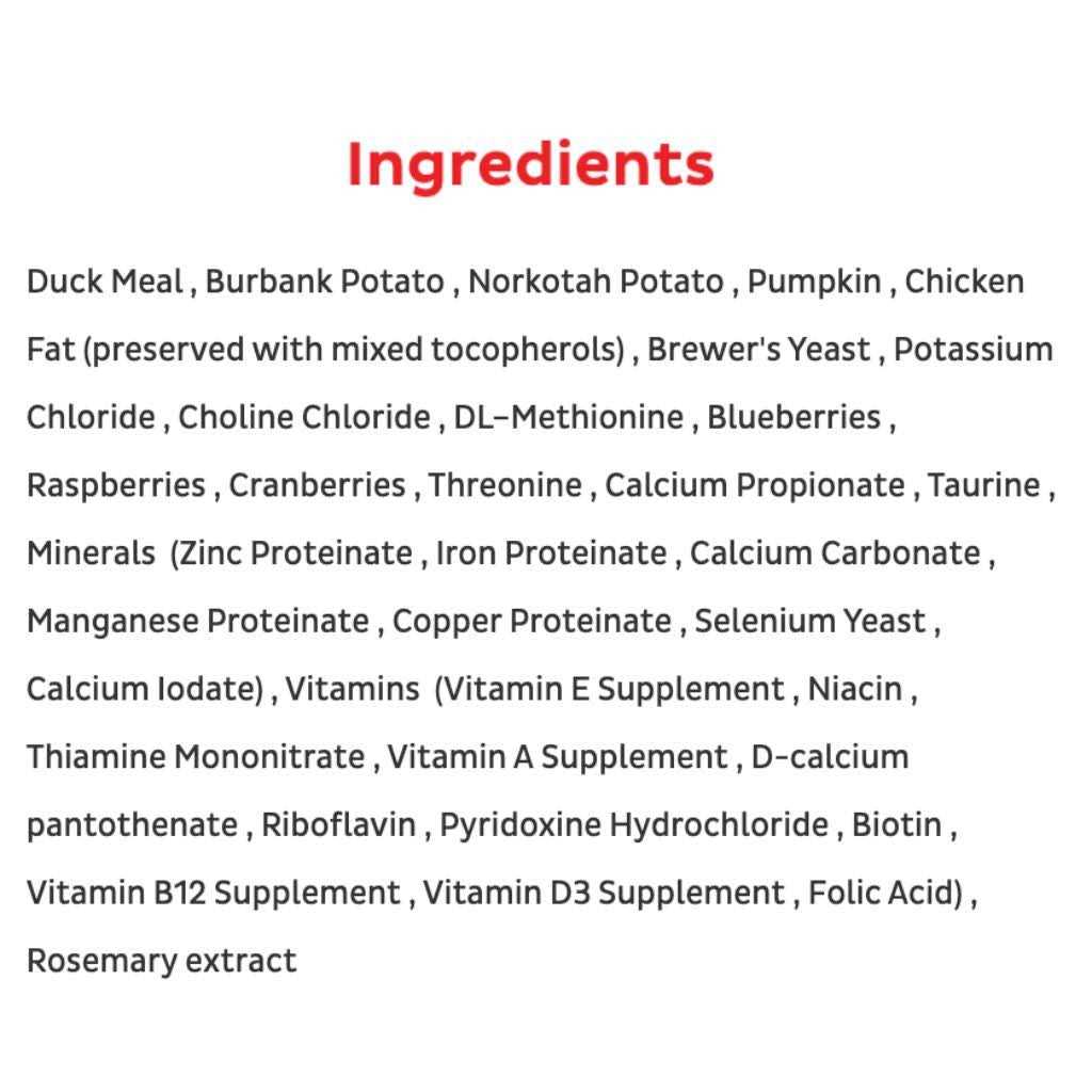 Limited Ingredient Cage-Free Duck Meal & Pumpkin Formula Dry Dog Food P5395