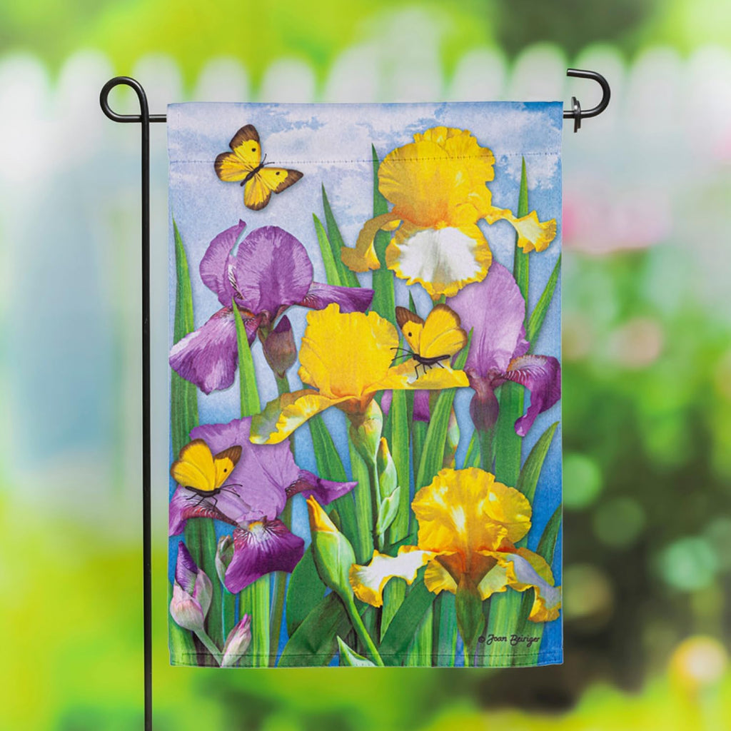 Suede Garden Flag 12x18 double sided Q674215