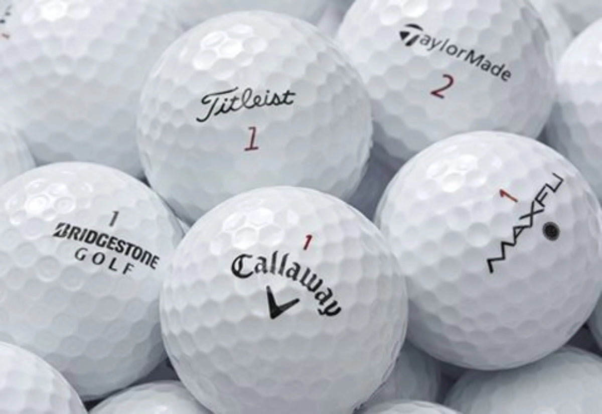 White 48 Pack Golf Balls K8077
