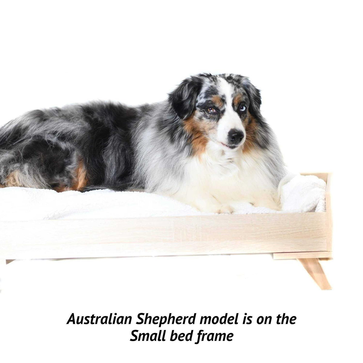 Raised Wooden Dog Bed Frame Q495634