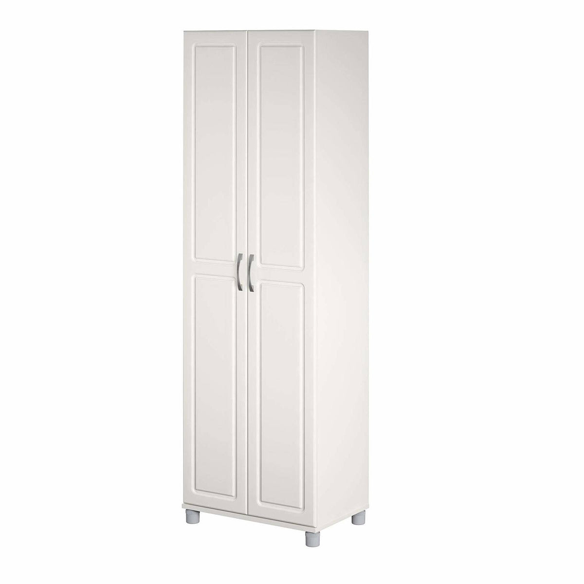 White Utility Storage Cabinet W7966