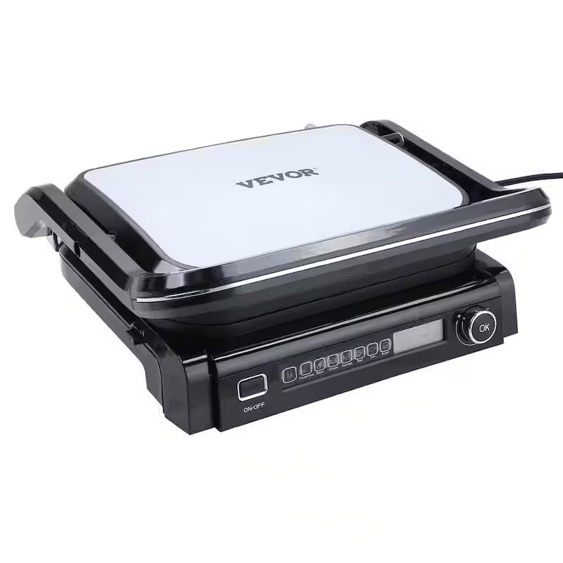 Commercial Electric Griddle 1800-Watt Stainless Steel Grill C1267
