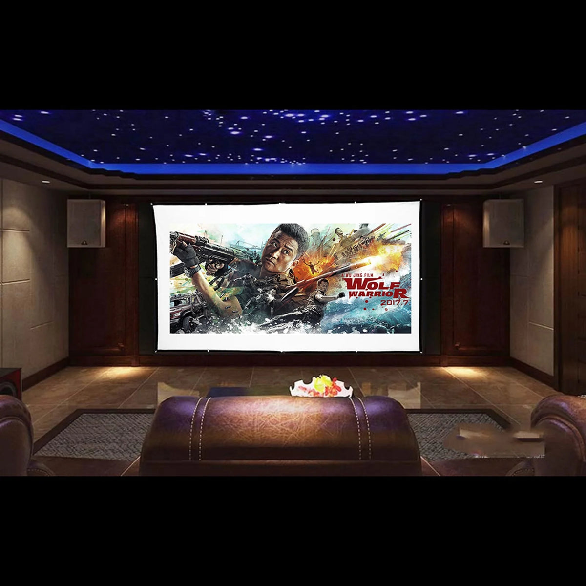 150 Inch 16 9 White Projector Screen N97345