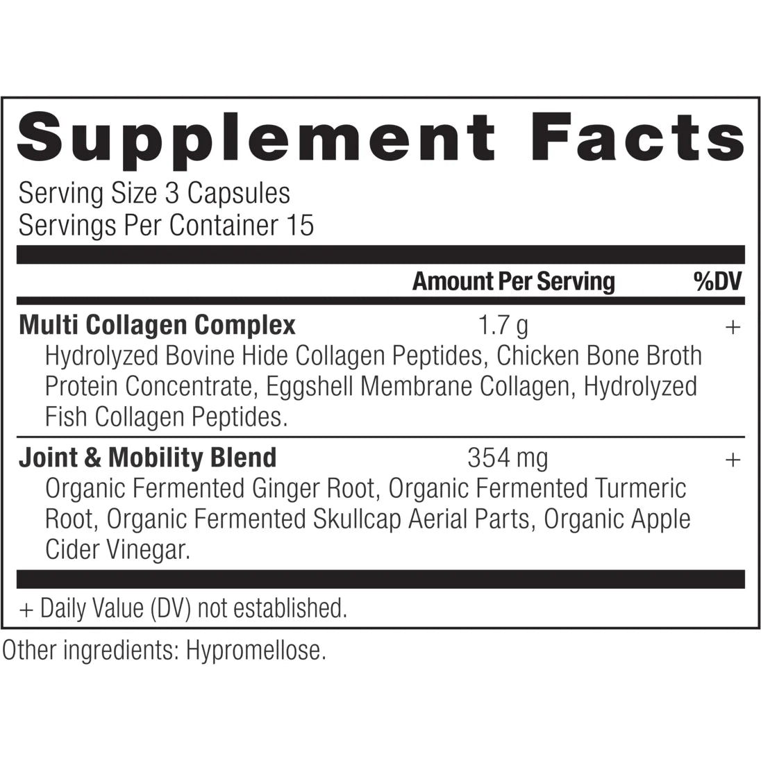 Collagen Joint + Mobility O478