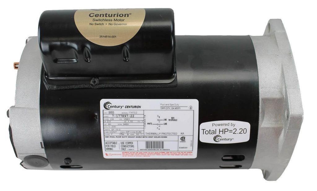 2.0 HP Single Speed Pool Pump Motor B44635