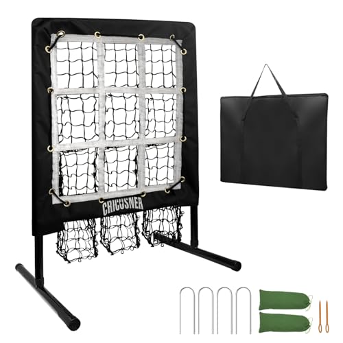 9 Hole Pitching Net with Strike Zone Y39097