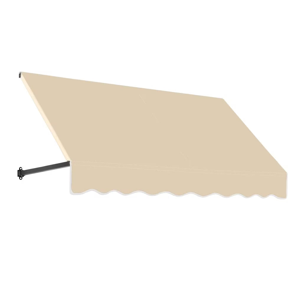 Tan Acrylic Fixed Awning B4067