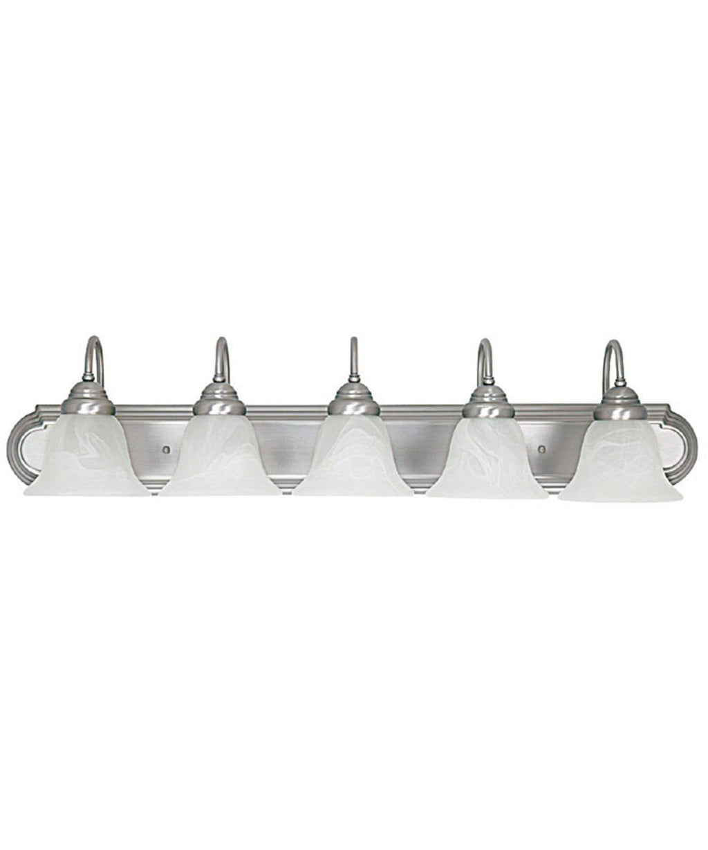 5 Light Vanity Matte Nickel S375