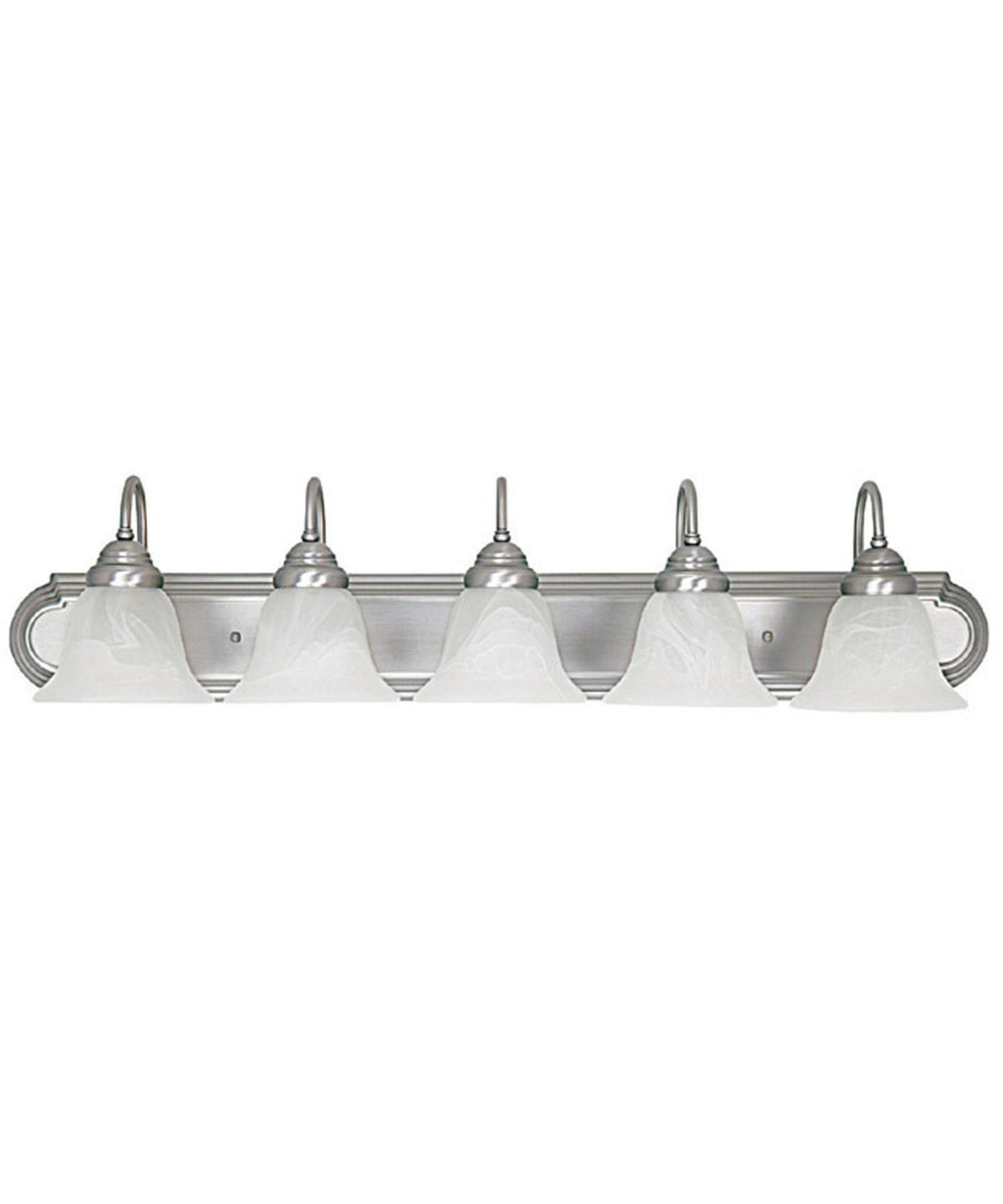 5 Light Vanity Matte Nickel S375