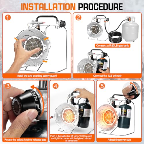 Portable Propane Heater/Cooker S590367