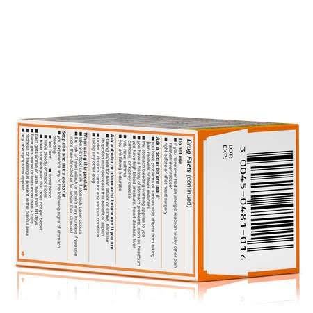 200mg Ibuprofen Caplets 100 Count T899