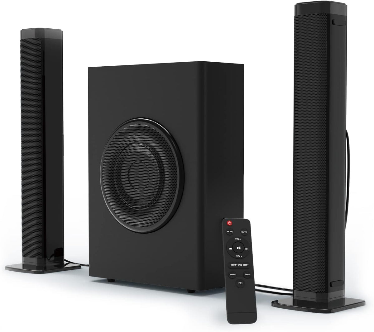 Sound Bars for TV with Subwoofer, 2.1 Channel W39222