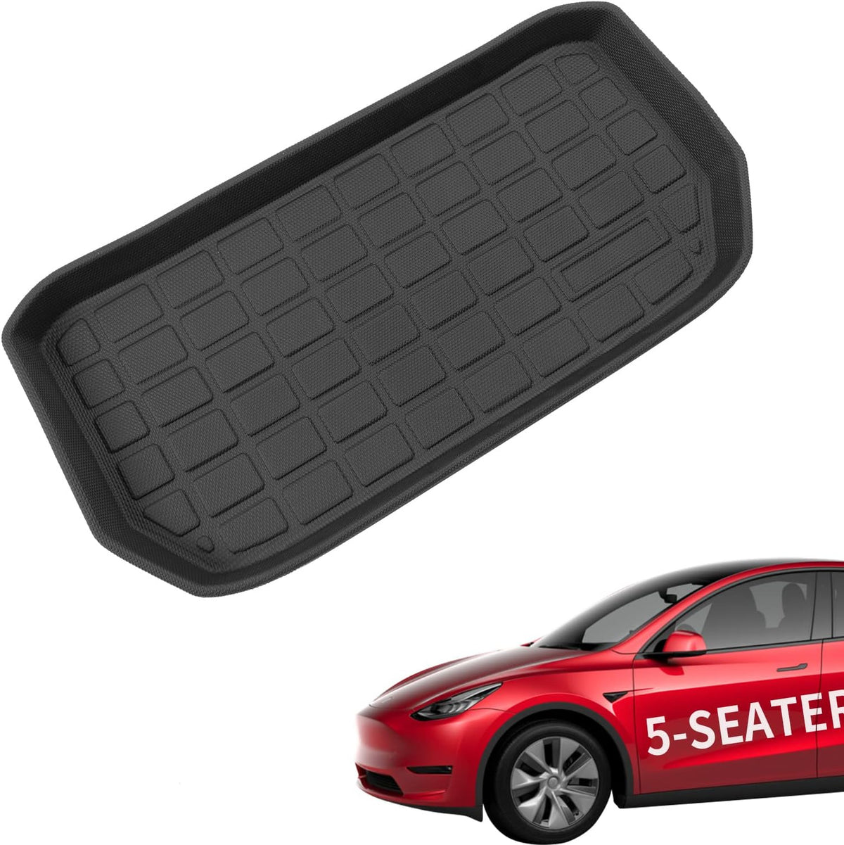 TPE Cargo Liners Set of 4 Mats for Tesla Model Y M14088