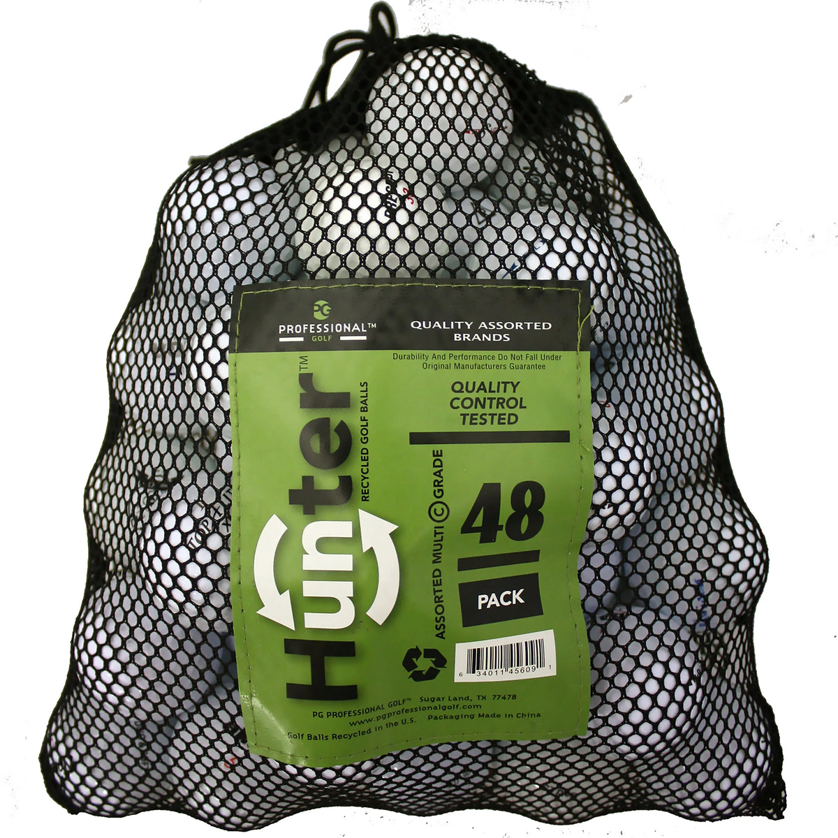 White 48 Pack Golf Balls K8077