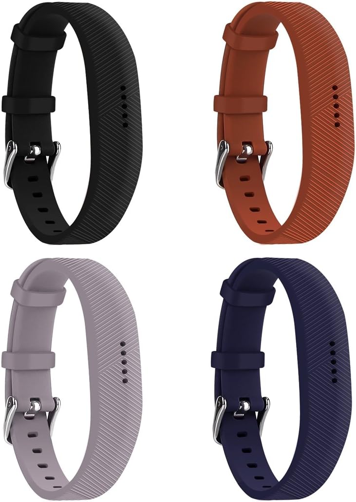 Silicone Wristband Replacement for Fitbit Flex 2 (4 Pack) G554606