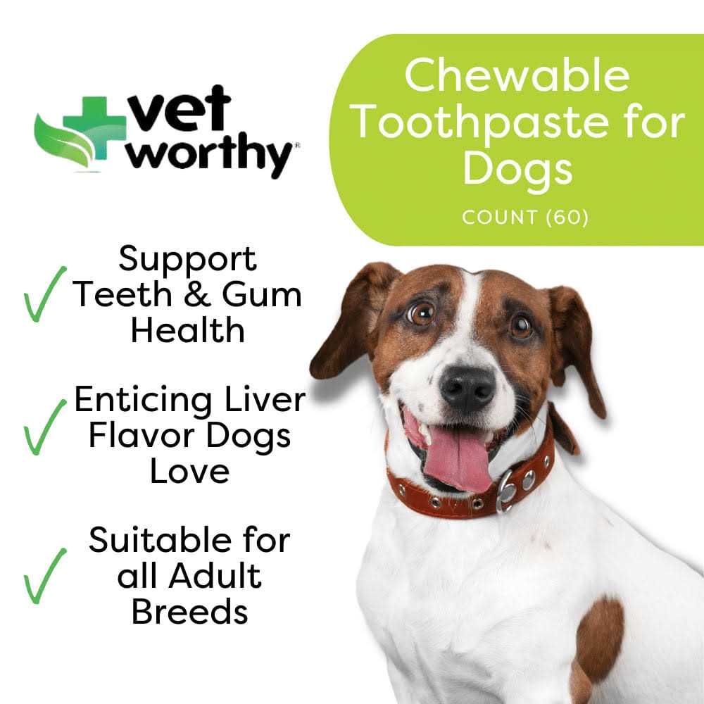 Chewable Dog Toothpaste W56091