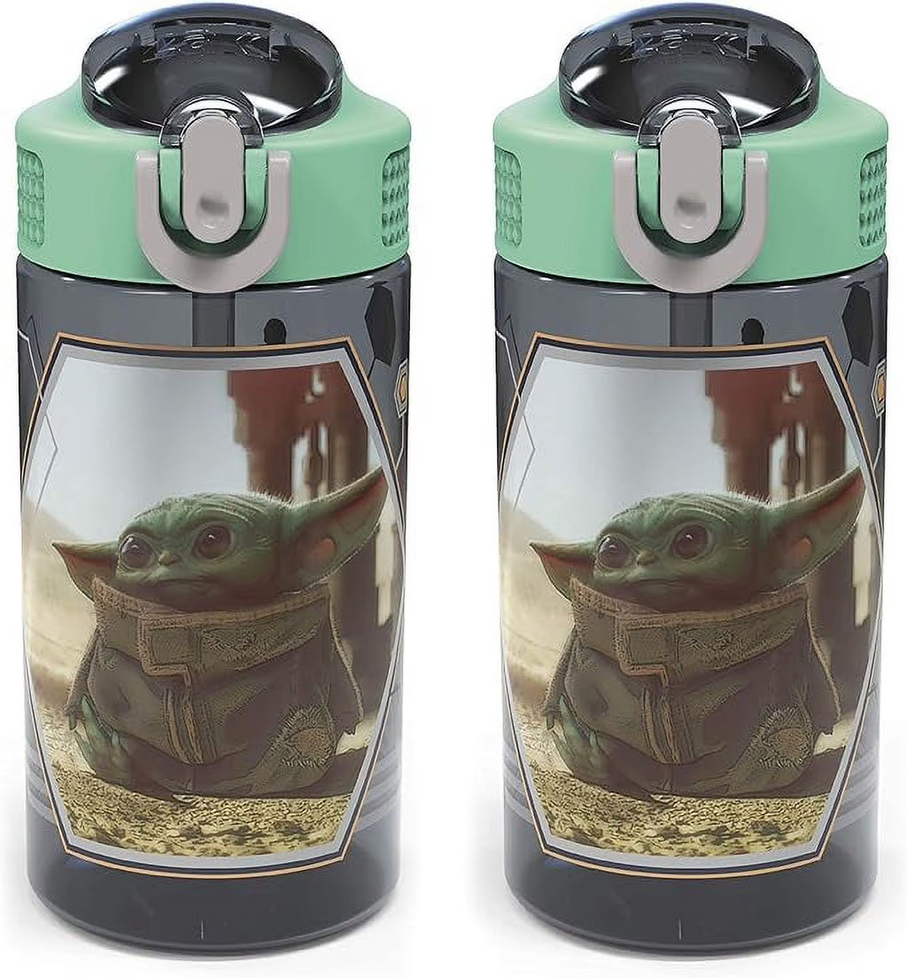 Leak-Proof Plastic Water Bottle 2pc Set D53385