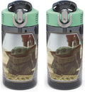 Leak-Proof Plastic Water Bottle 2pc Set D53385