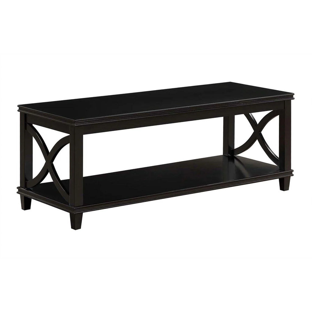 Black Wood Coffee Table T809