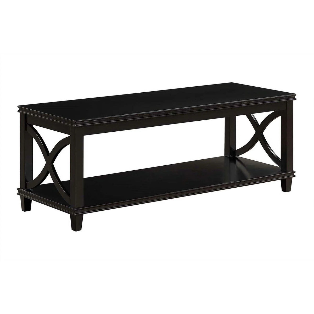 Black Wood Coffee Table T809