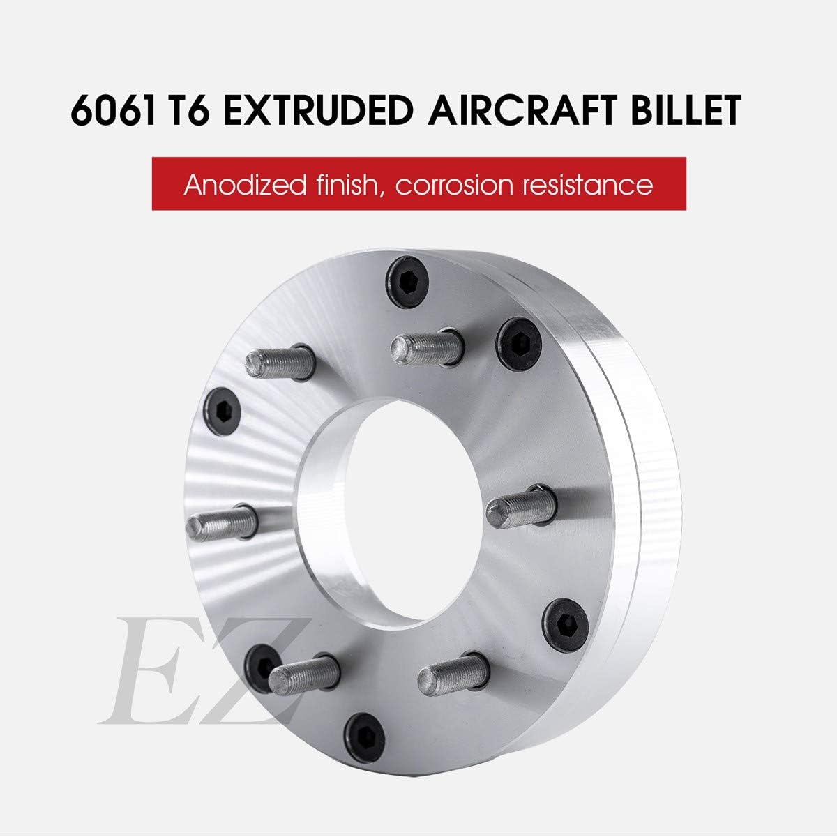 4 Wheel Adapters 5 Lug 5.5" to 6 Lug 5.5" W8718