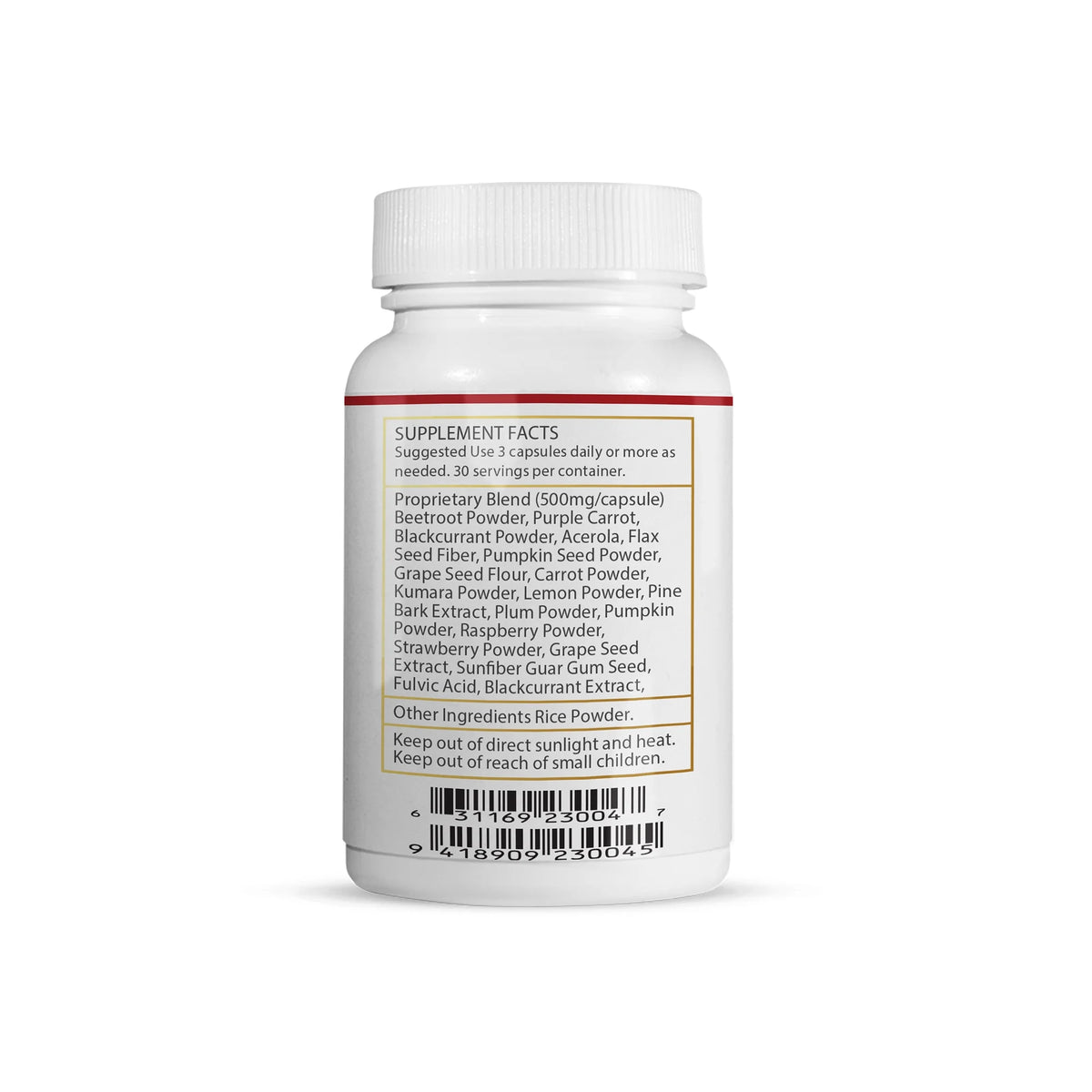 360 Pills Antioxidant Superfood Capsules M34333