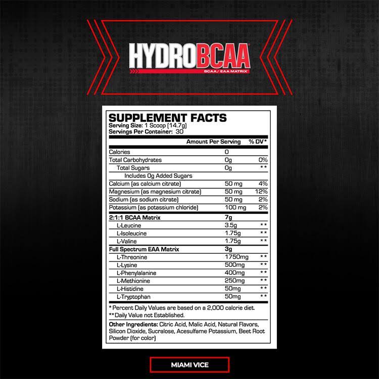 Hydrobcaa BCAA 15 oz Q3928