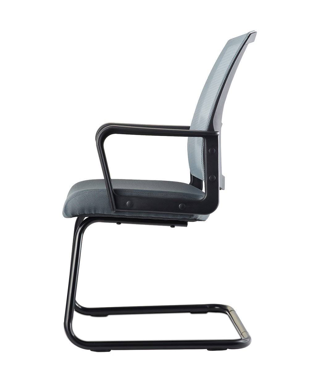 Grey Mid Back Mesh Office Guest Chair R8599