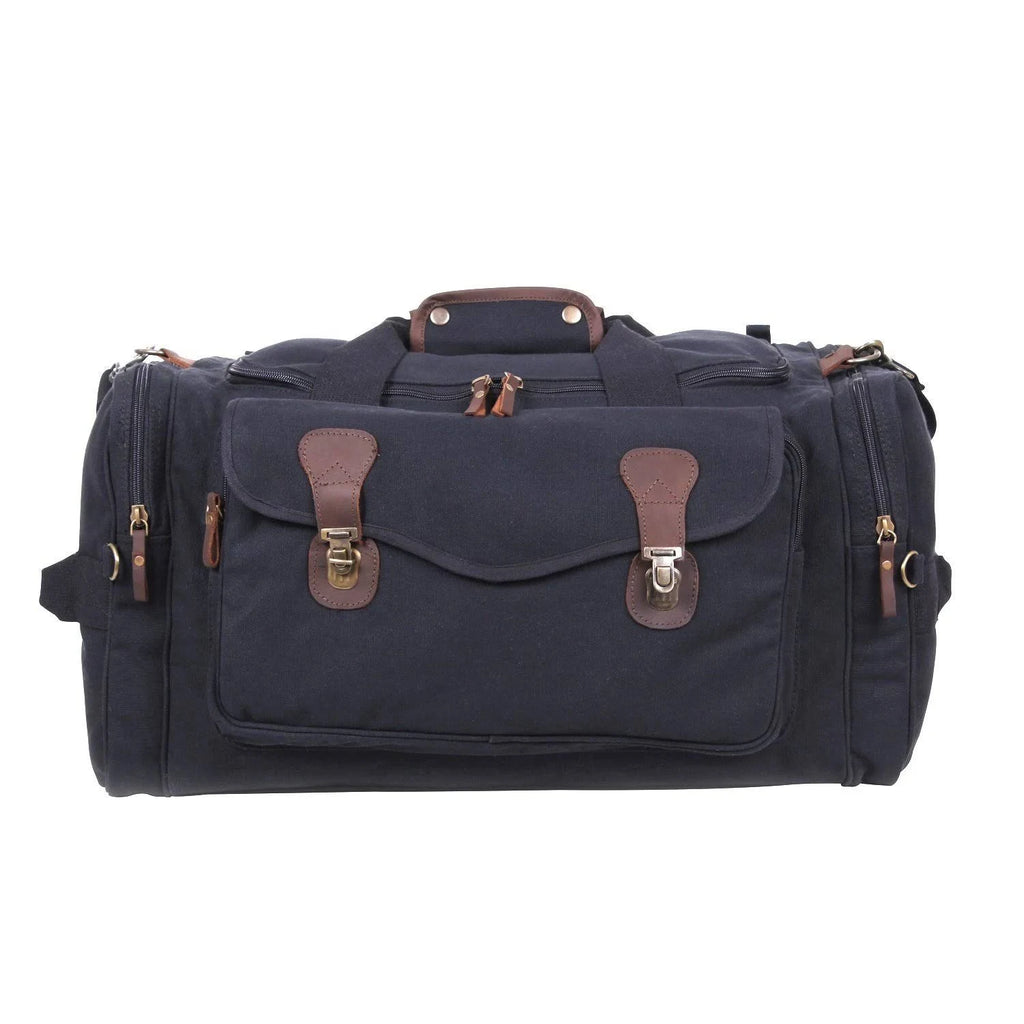 Coyote Brown Canvas Long Weekend Bag T52196
