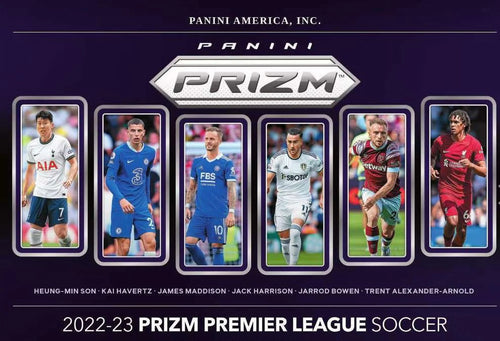 2022-23 Prizm Premier League Soccer Trading Card Blaster Box F32212