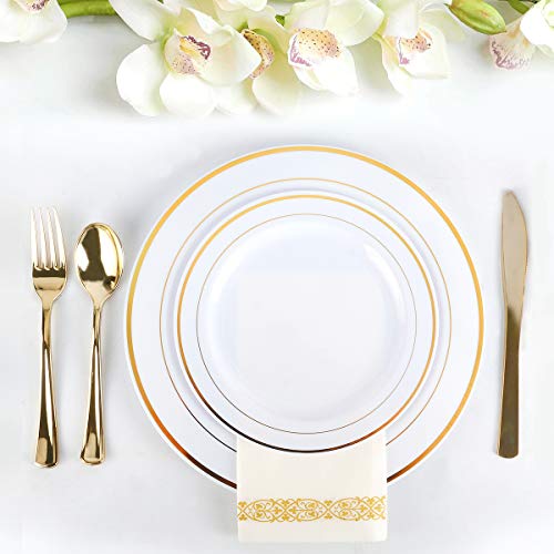 175 Piece Gold Dinnerware Set L6564
